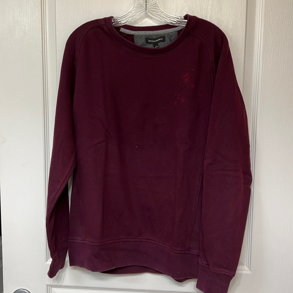 Banana republic men’s crewneck sweater size L